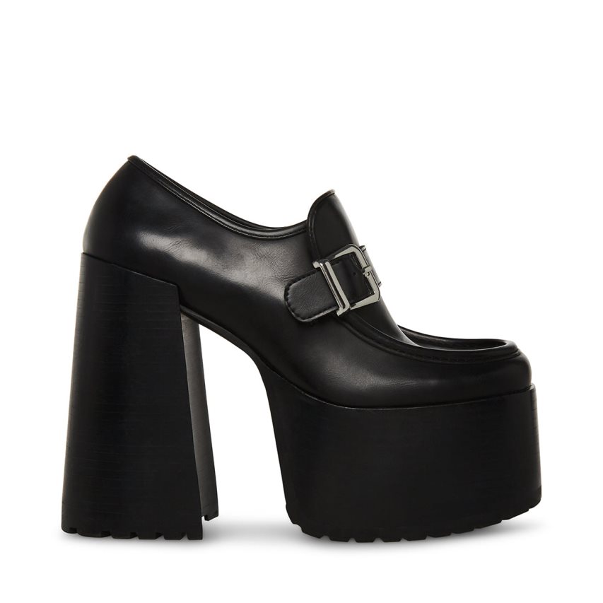 Zapatos Plataforma Steve Madden Kerigan Mujer Negras | ES CP6824